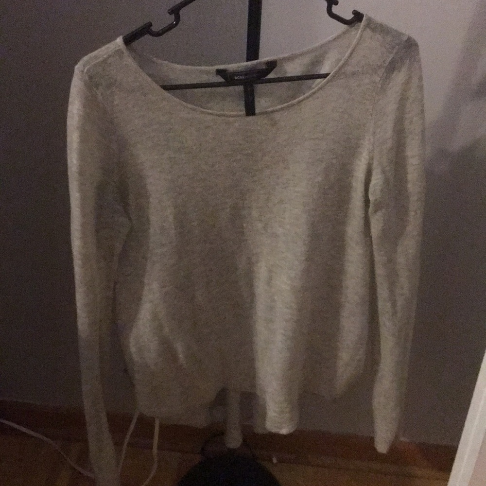 BCBG Maxazria Grey Longsleeve